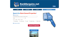 Desktop Screenshot of bankbargains.net