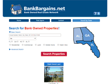 Tablet Screenshot of bankbargains.net